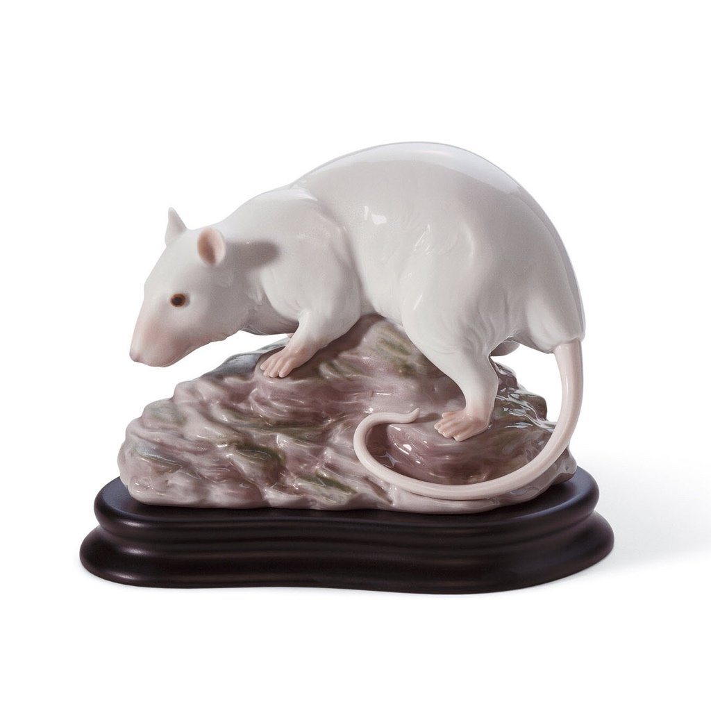 Lladro Porcelain The Rat Figurine Figurines Lladro 