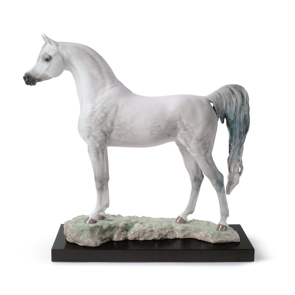 Lladro Porcelain Arabian Pure Breed Figurine LE 2000 Figurines Lladro 