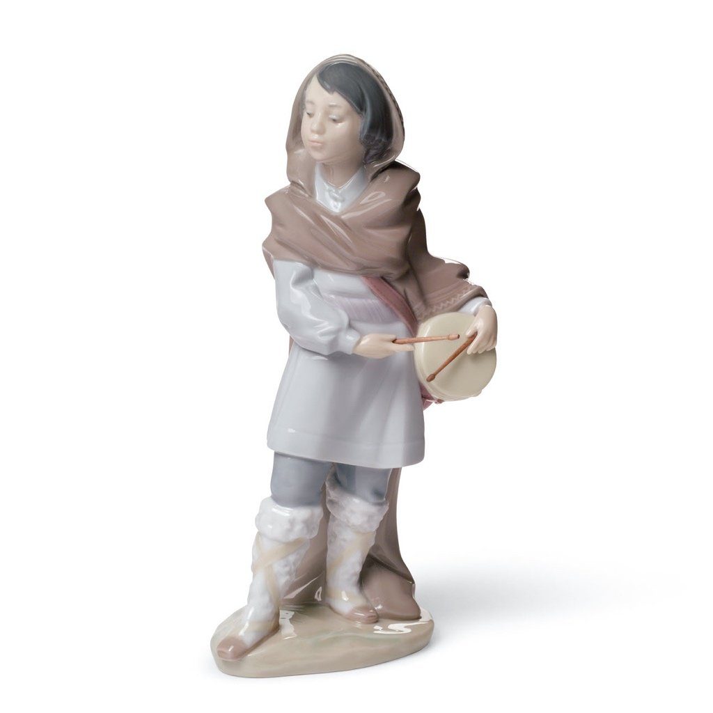 Lladro Porcelain Drummer Boy Figurine Figurines Lladro 