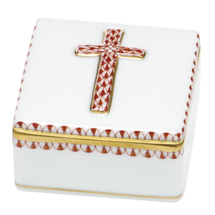 Herend Prayer Box Figurines Herend Box Rust 