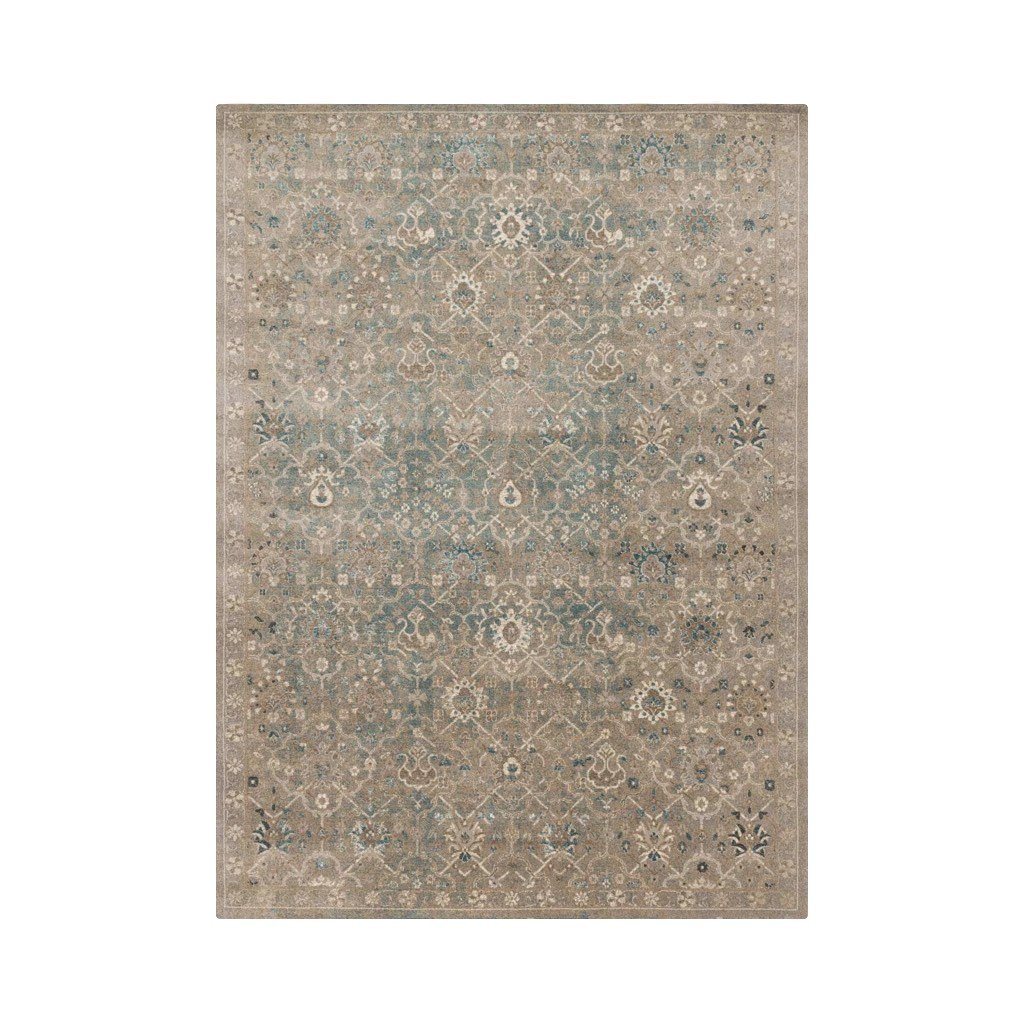 Loloi Century CQ 03 Bluestone Area Rug Rugs Loloi 2’ 7" X 4’ Rectangle 