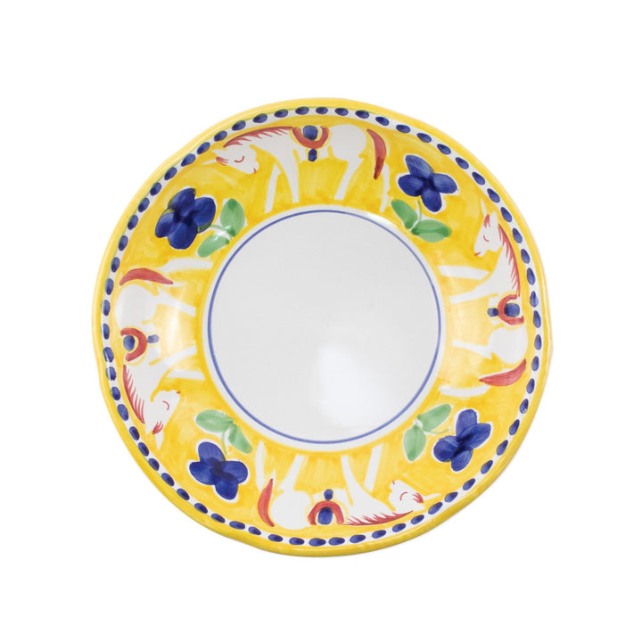 Vietri Campagna Cavallo Coupe Pasta Bowl Dinnerware Vietri 