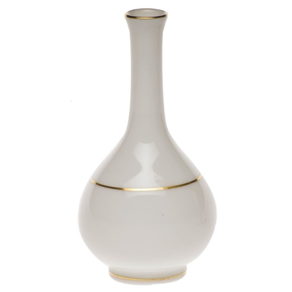 Herend Small Bud Vase Figurines Herend Golden Edge 