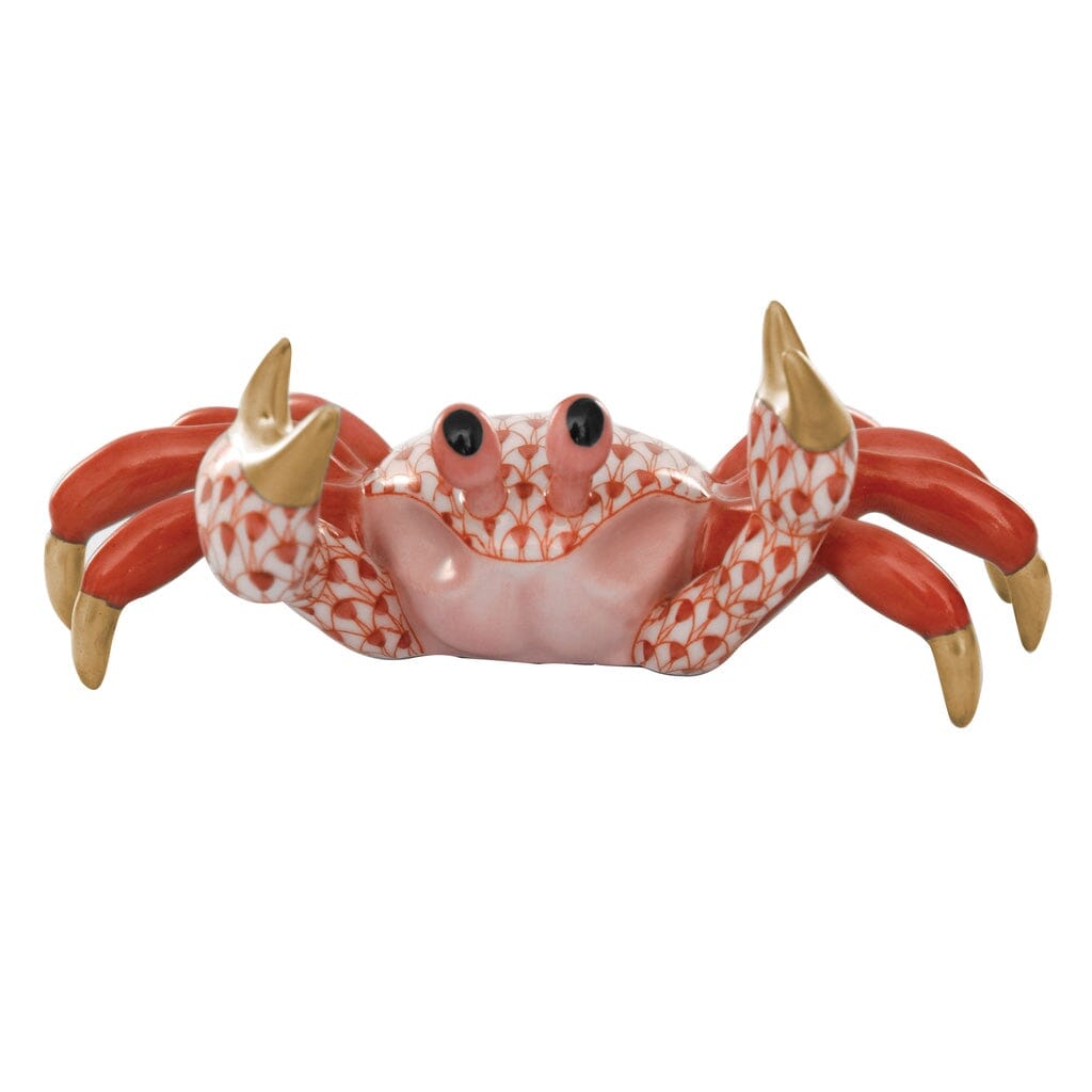 Herend Sand Crab Figurine Figurines Herend Rust 