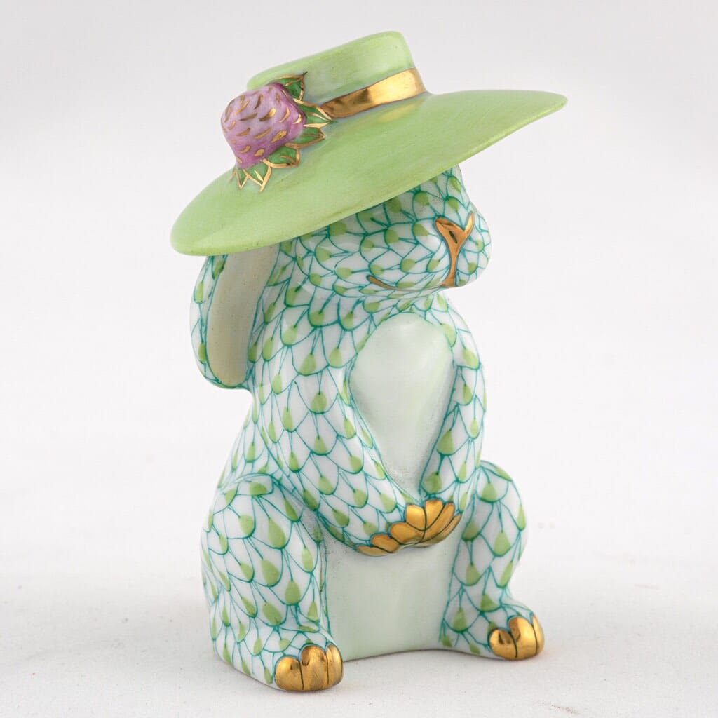 Herend Derby Bunny Figurine Figurines Herend 