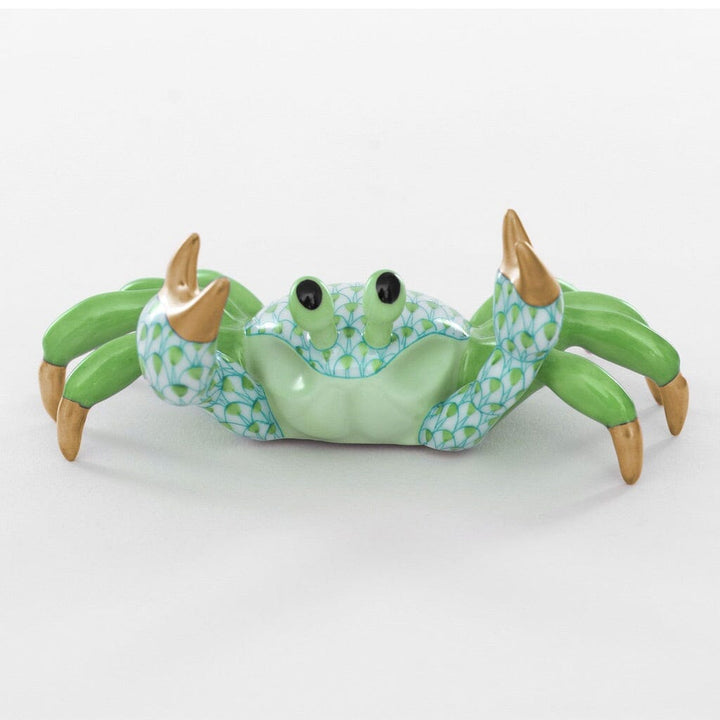 Herend Sand Crab Figurine Figurines Herend Lime Green 