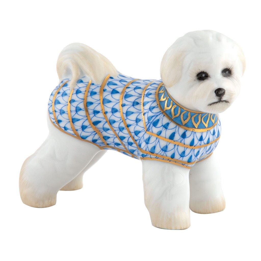 Herend Bichon Frise Figurine Figurines Herend 