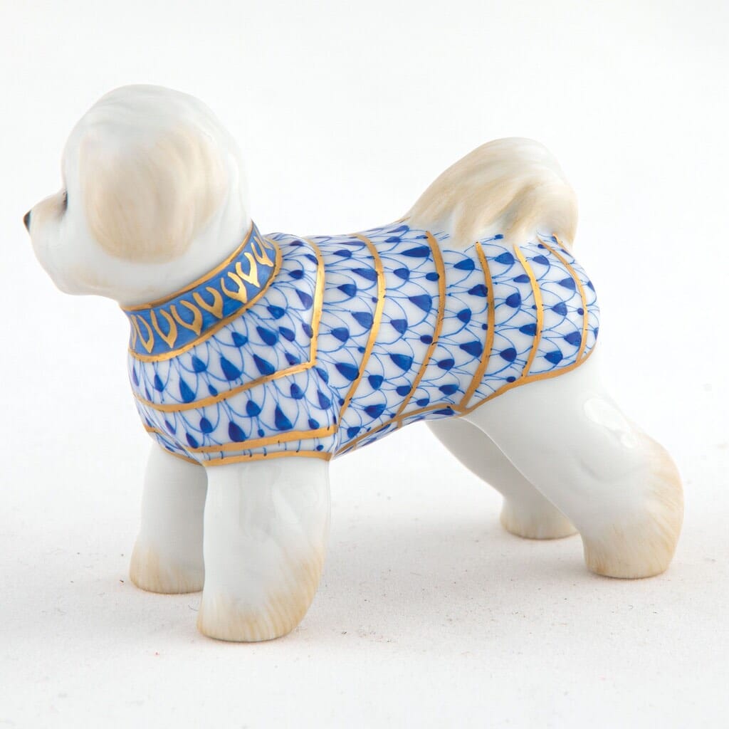 Herend Bichon Frise Figurine Figurines Herend 