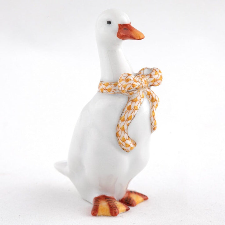 Herend Standing Duck Figurine Figurines Herend 