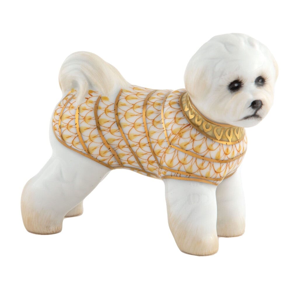 Herend Bichon Frise Figurine Figurines Herend 