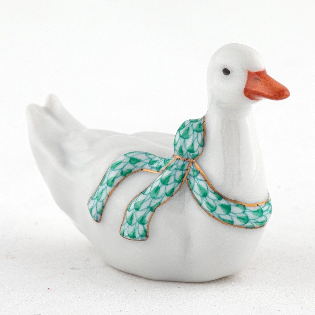 Herend Sitting Duck Figurine Figurines Herend 