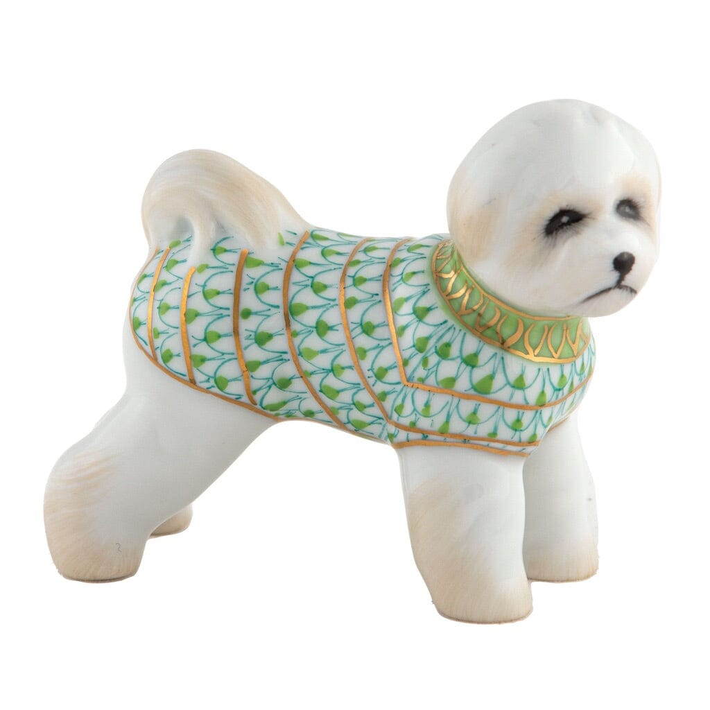 Herend Bichon Frise Figurine Figurines Herend 