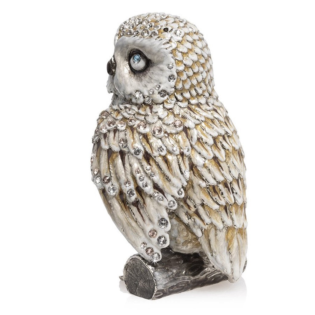 Jay Strongwater Hildy Owl 5" Figurine Figurines Jay Strongwater 