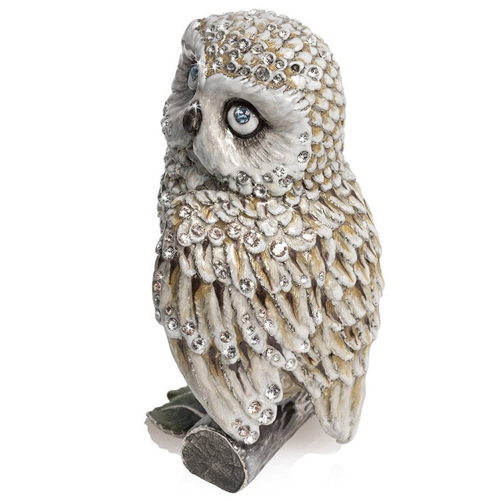 Jay Strongwater Hildy Owl 5" Figurine Figurines Jay Strongwater 