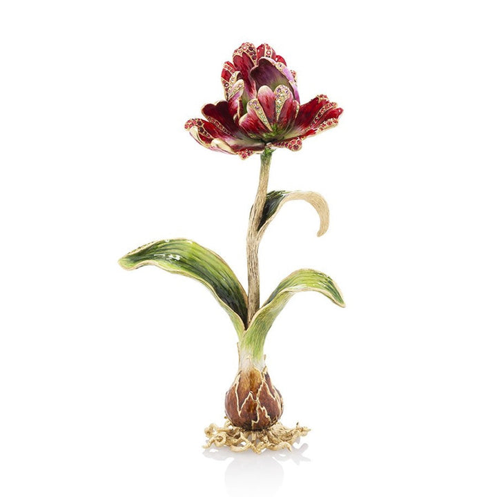 Jay Strongwater Renee Tulip Objet Figurines Jay Strongwater 