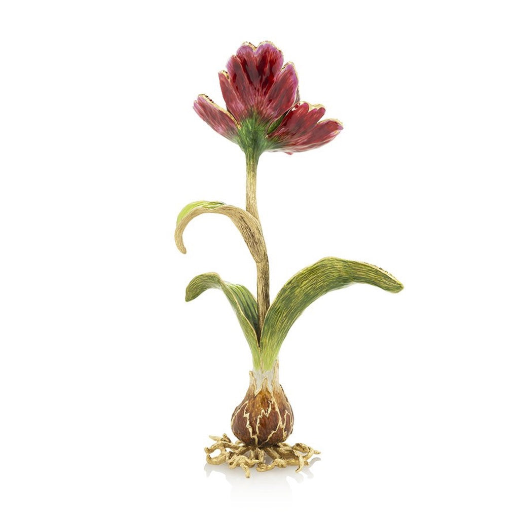 Jay Strongwater Renee Tulip Objet Figurines Jay Strongwater 