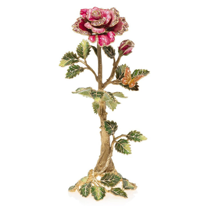 Jay Strongwater Eternity Rose Objet Figurines Jay Strongwater 