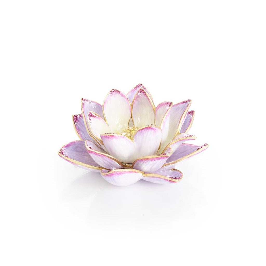 Jay Strongwater Lotus Table Objet Figurines Jay Strongwater 