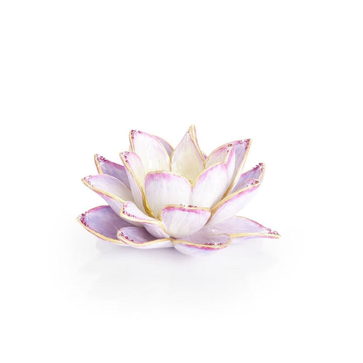 Jay Strongwater Lotus Table Objet Figurines Jay Strongwater 