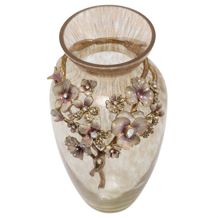 Jay Strongwater Polly Bouquet Vase Vases Jay Strongwater 