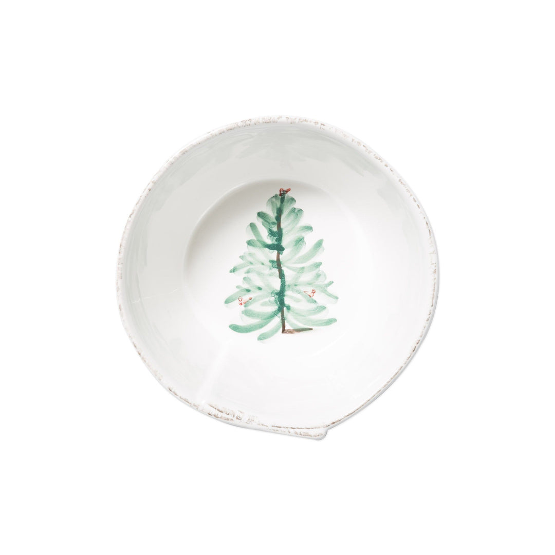 Vietri Lastra Holiday Stacking Cereal Bowl Dinnerware Vietri 