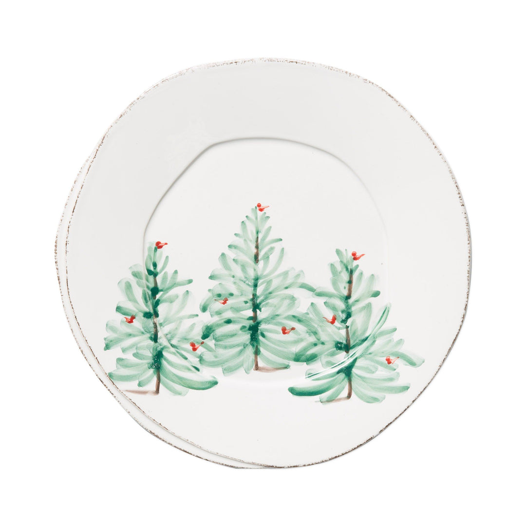 Vietri Lastra Holiday European Dinner Plate Dinnerware Vietri 