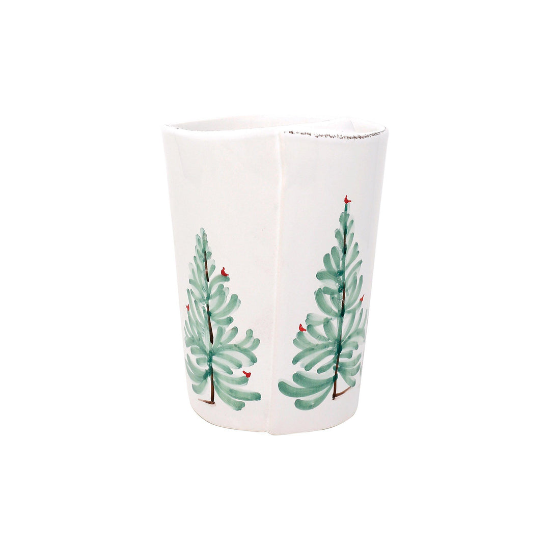 Vietri Lastra Holiday Utensil Holder Dinnerware Vietri 