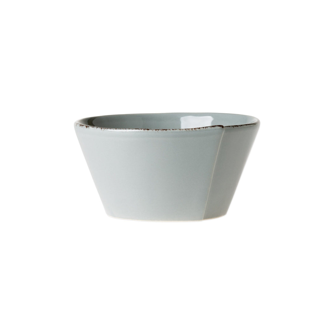 Vietri Lastra Stacking Cereal Bowl Dinnerware Vietri Gray 