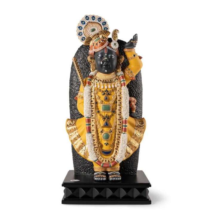 Lladro Porcelain Lord Shrinathji Sculpture - LE 499 Figurines Lladro 