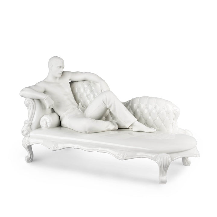 Lladro Porcelain My Moment Man Figurine Figurines Lladro 