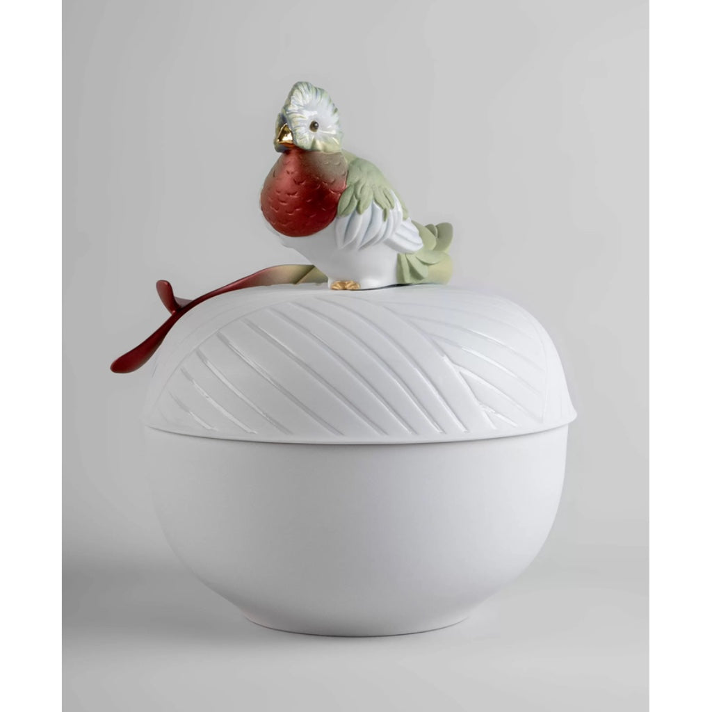 Lladro Porcelain Quetzal Box Vases Lladro 