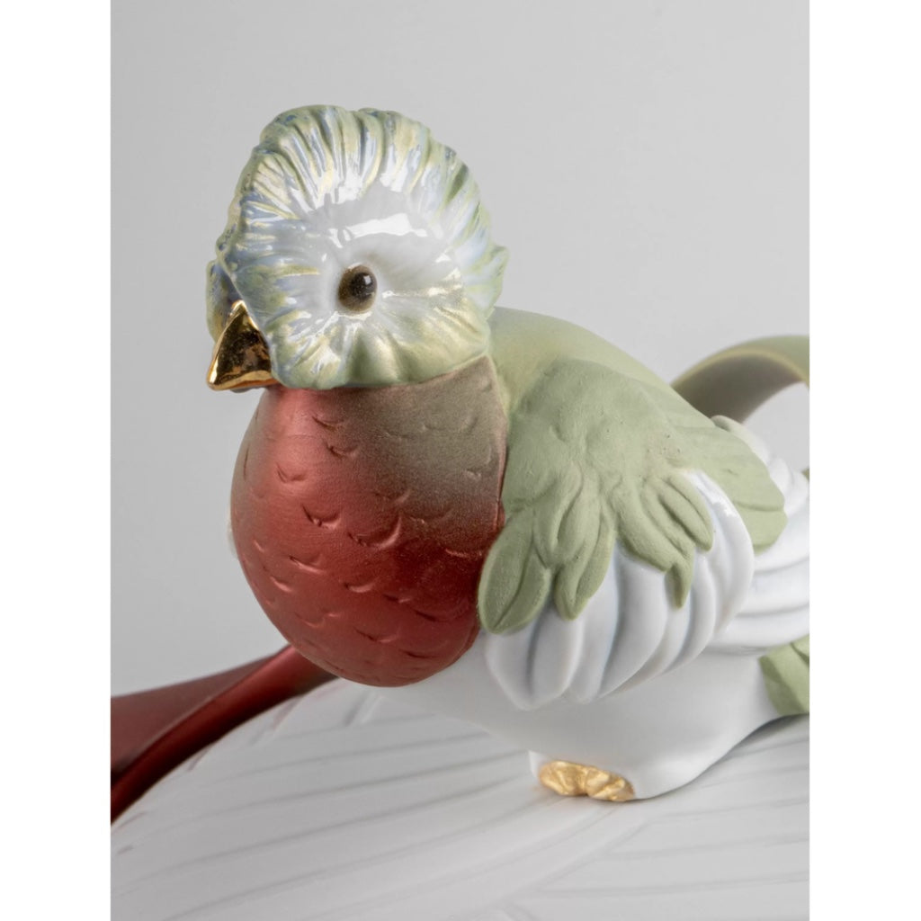 Lladro Porcelain Quetzal Box Vases Lladro 