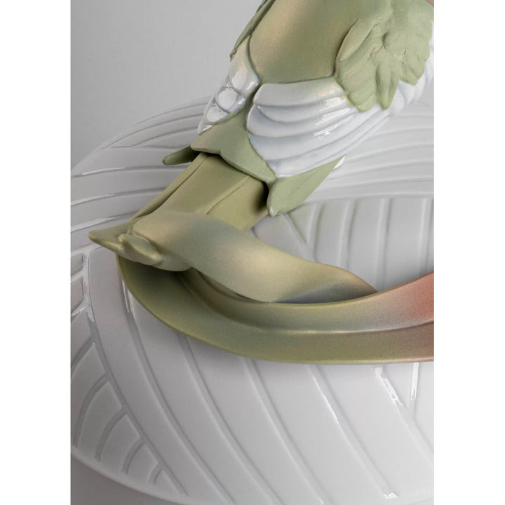 Lladro Porcelain Quetzal Box Vases Lladro 