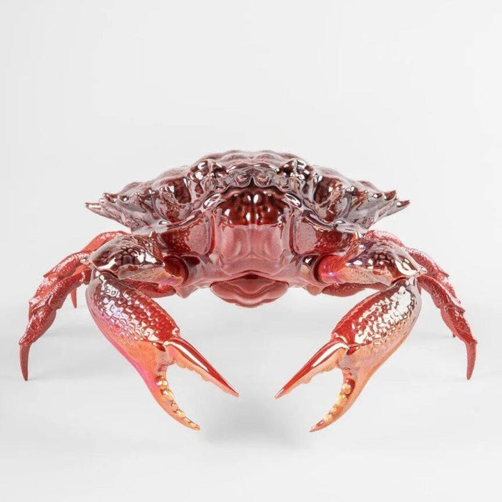 Lladro Porcelain Crab Figurine (Red) Figurines Lladro 