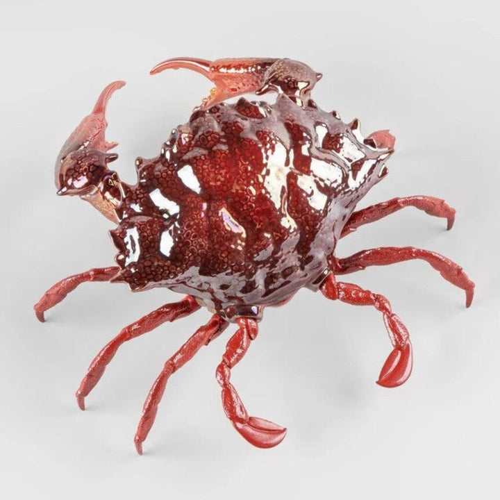 Lladro Porcelain Crab Figurine (Red) Figurines Lladro 