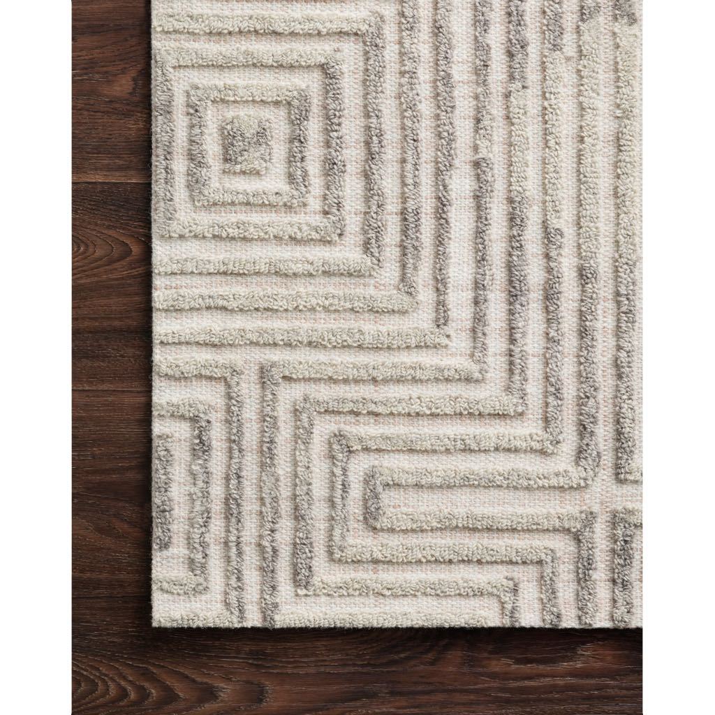 Loloi Ehren EHR 02 Grey / Silver Area Rug Rugs Loloi 