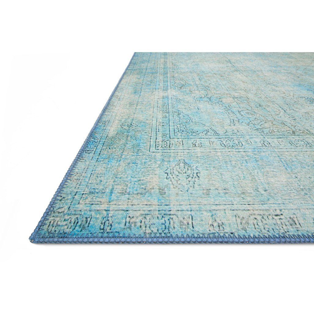 Loloi Loren LQ 08 Aqua Area Rug Rugs Loloi 