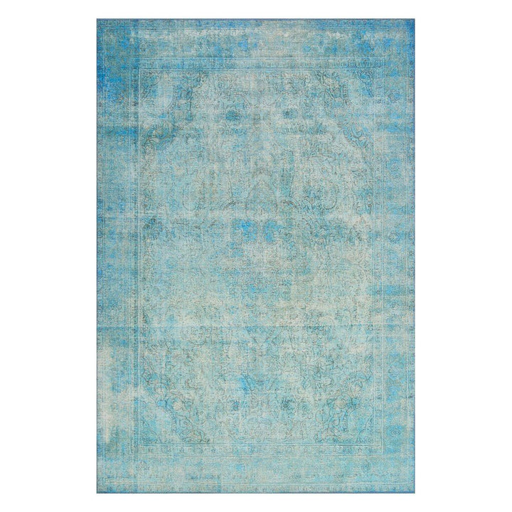 Loloi Loren LQ 08 Aqua Area Rug Rugs Loloi 3' 6" x 5' 6" Rectangle 