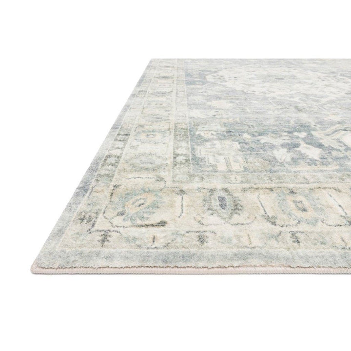 Loloi II Rosette ROS 07 Blue / Grey Area Rug Rugs Loloi 