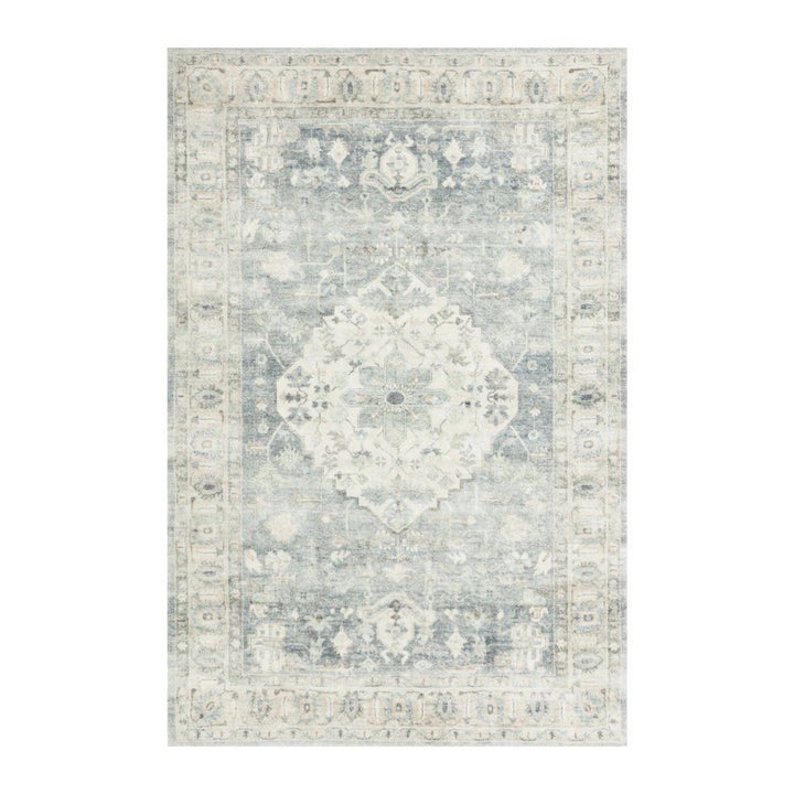 Loloi II Rosette ROS 07 Blue / Grey Area Rug Rugs Loloi 2’ 2" x 3’ 8” Rectangle 