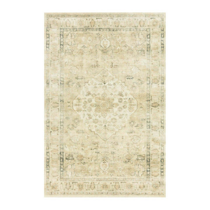 Loloi II Rosette ROS 05 Beige / Ivory Area Rug Rugs Loloi 2’ 2" x 3’ 8” Rectangle 