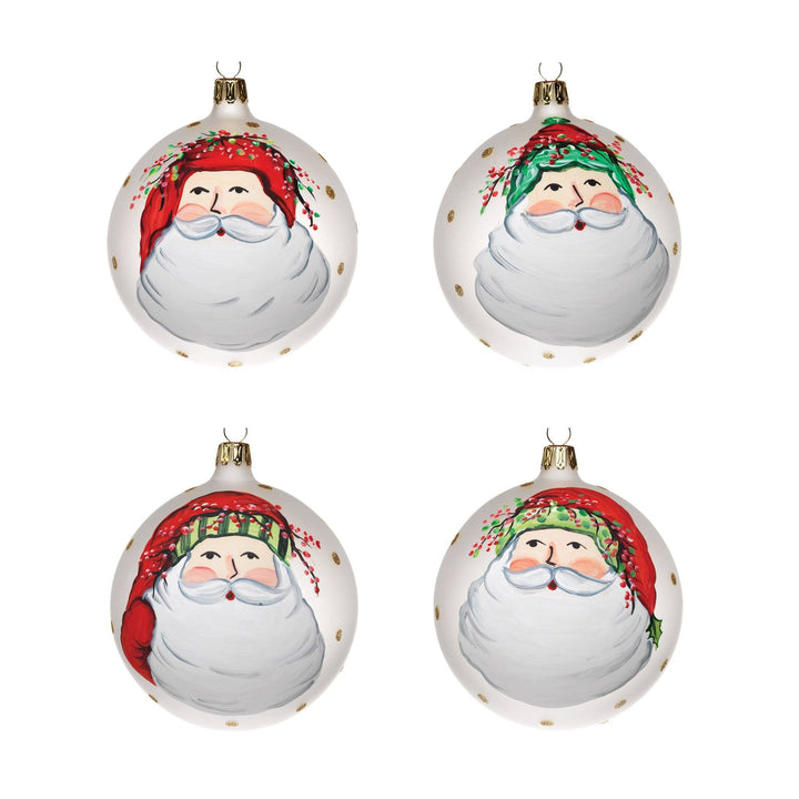 Vietri Old St. Nick Assorted Ornaments - Set of 4 Dinnerware Vietri 