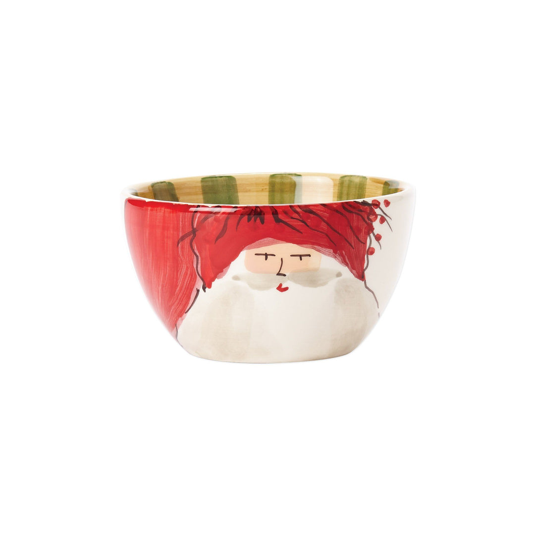 Vietri Old St. Nick Assorted Cereal Bowls - Set of 4 Dinnerware Vietri 