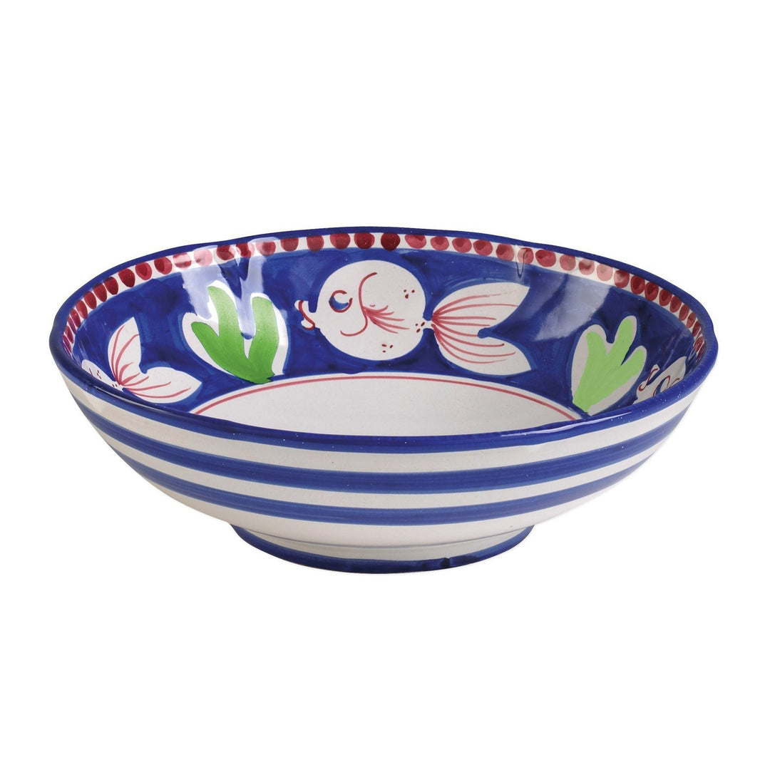 Vietri Campagna Pesce Large Serving Bowl Dinnerware Vietri 