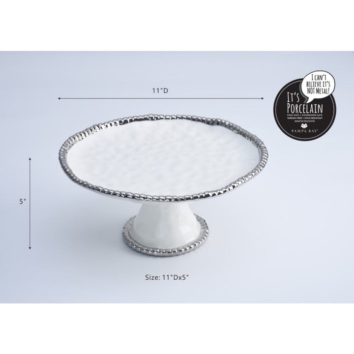 Pampa Bay Salerno Round Cake Stand Dinnerware Pampa Bay 