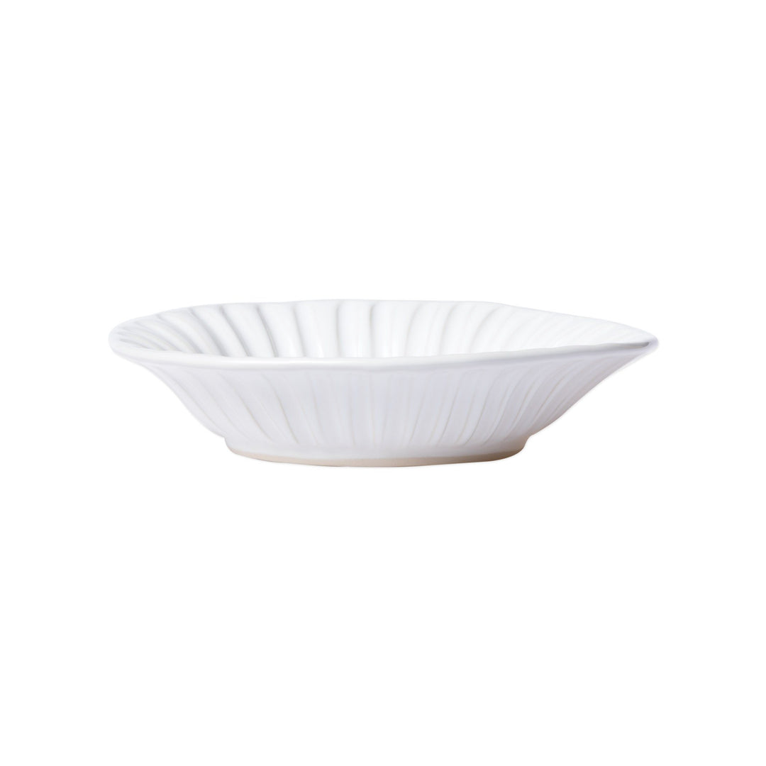 Vietri Incanto Stone White Stripe Pasta Bowl Dinnerware Vietri 