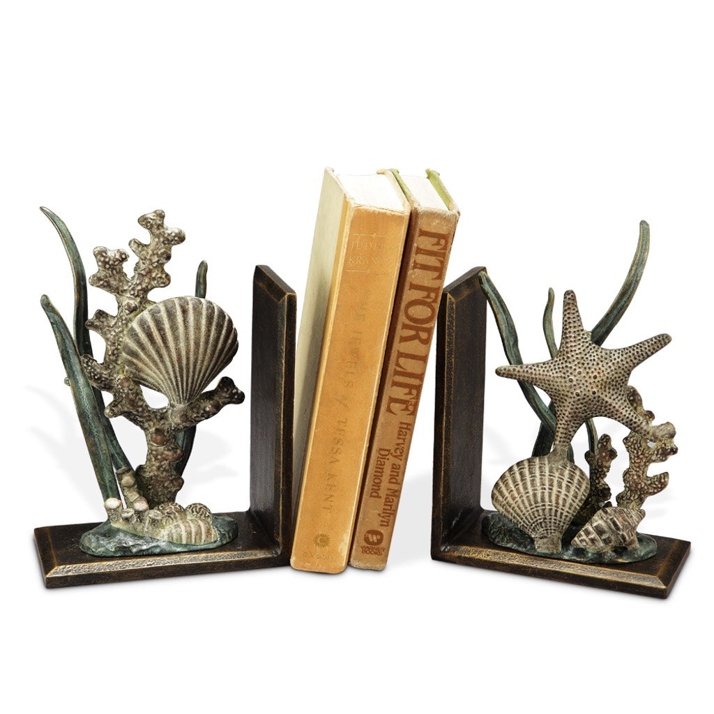 SPI Home Shell Bookends Sculptures SPI 