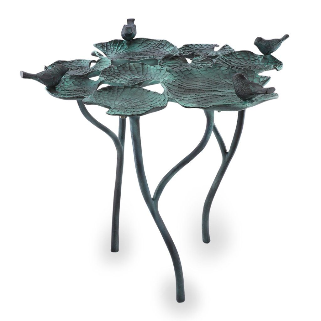 SPI Garden Bird Quartet on Leaves Birdfeeder/Birdbath Bird Feeders SPI 