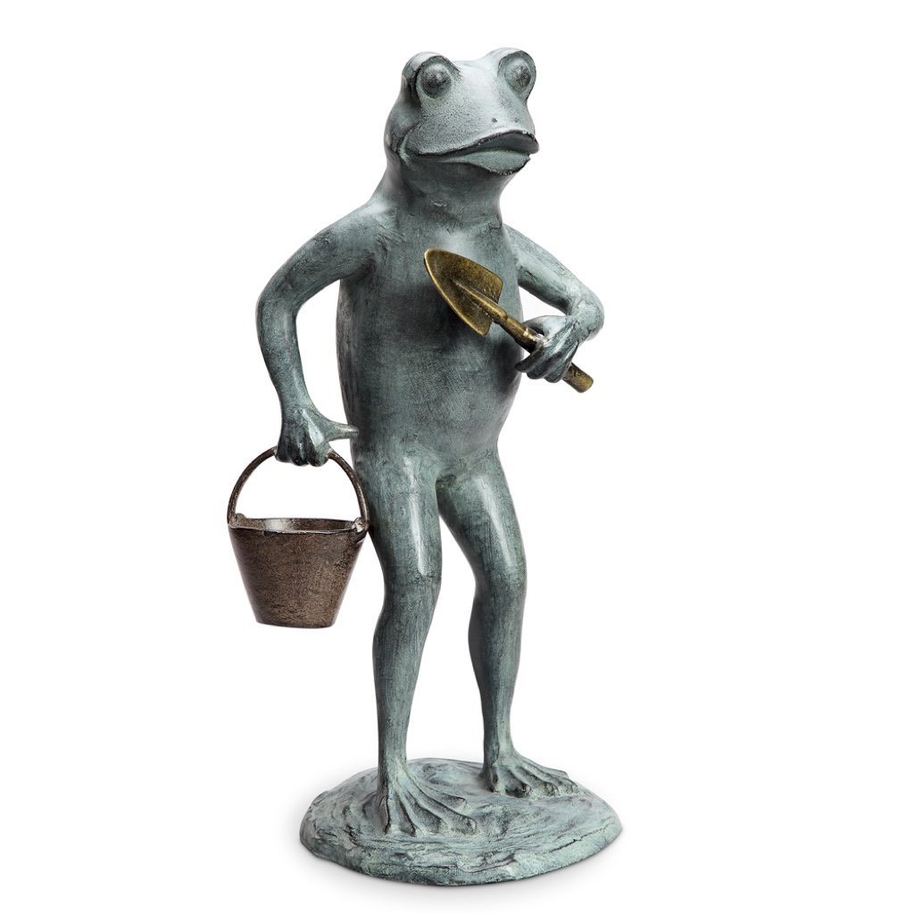 SPI Garden Green Thumb Frog Sculpture Planters SPI 