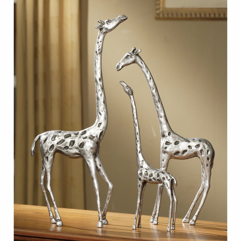 SPI Home Giraffe Family Sculptures - Set of 3 Sculptures SPI 